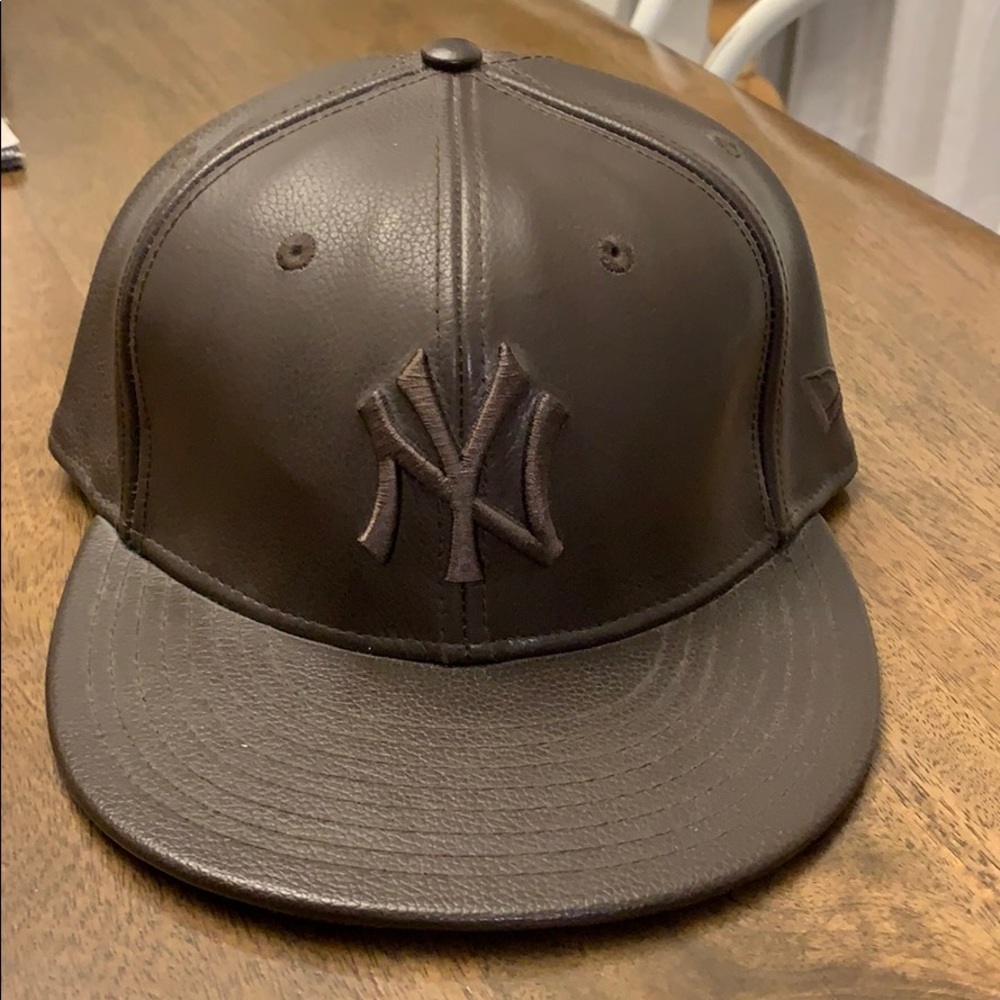 COPY - Brown leather fitted